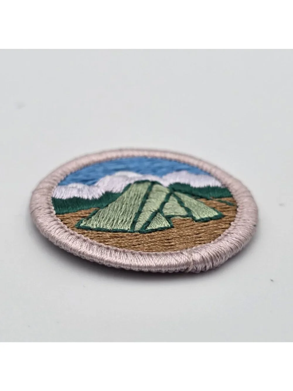 Camping Merit Badge Type J Boy Scouts Current Eagle Patch BSA Scouting America